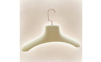 Faux Coat Hanger Construction Wide Shoulder Hanger Smooth Finish Household Storage
