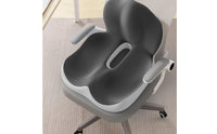 Portable Seat Cushion with Back Support Supportive Roll-up Seat Cushion Orthopedic Tailbone Pillow Comfortable for Drivers