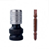 Knurled Telescopic Socket Adapter Machined Wrench Adapter Head Textured Grip Square Drive Converter Metal