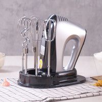 300W Electric Hand Mixer Easy to Hold Handheld Egg Beater Whisk Mixer Low Noise Portable Electric Hand Whisk for Home Baking, Cake Making, Dessert Prep