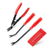 3 Pieces Car Panel Clip Removal Tool Set Non-Slip Grip for DIY Enthusiasts
