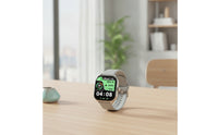 Smartwatch with Silicone Strap Long Battery Life Touchscreen Watch with Side Crown Smart Watch with Touchscreen Customizable