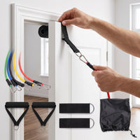 11-Piece Resistance Band Set for Full Body Workout