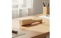 Beech Wood Mallet Balanced Wood Mallet with Tapered Handle Tool for Leathercrafters