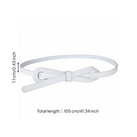 Tie Knot Belt Design Waist Tie Belt Shape Defining Fashion Accessory for Women