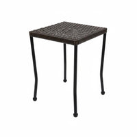 adaptable Small Woven Stool Portable Woven Rattan Stool Lightweight Low Seat long-lasting Frame for Homeowners, Interior Decorators, Fishing, Entryway, exteriordoor, Living Room