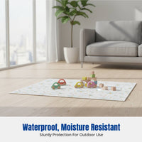 Thickened Disposable Outdoor Mat, Water-Resistant Ground Pad, Camping, Beach, Portable, Moisture-Proof, Comfortable,