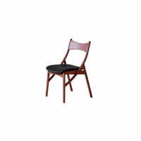 Vintage Design Feline Ear Back Chair Solid Wood Legs Accent Seat High-Density Foam Cushion Household Furniture Ergonomic Backrest for Small Apartment Residents, Interior Design Enthusiasts, Homeowners, Dining Room, Bedroom, Home Office, Kitchen