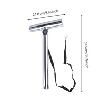 Stainless Steel Rod Holder Heavy Duty Marine Fishing Pole Holder Polished Finish Boat Fishing Rod Rack for Anglers, Yacht