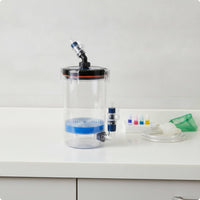 Prestrainer Bucket Aquarium Prestrainer with Sponge Reusable Cylinder Sponge Foam for Home Tanks
