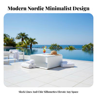 4 Pieces 4-Piece Woven Sofa Set Nordic design Outdoor Furnishing Weather-withstandant Patio Seating for Hotel Owners, Families, Garden, Balcony, Courtyard