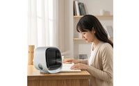 Desktop Mini Air Cooler Quiet Cooling Fan Slim for Office, Bedside Table