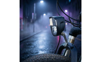 Sleek Cycle Front Light Compact Bike Front Light Easy to Install Bike Headlight with Bracket Bright for Commuting