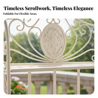 Foldable Tiered Plant Stand Multi-Functional 4-Tier Scrollwork Shelf Multipurpose Display Rack Space-Saving Design for Homeowners, Decor Enthusiasts, Decorators, Balcony, Indoor, Outdoor, Living Room