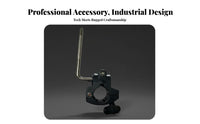 38mm to 22mm Drum Clamp Long-Lasting Electronic Drum Rack Clamp Sturdy Duty