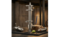 Stainless Steel Dry Hopper with Tri-Clamp Sanitary Hop Dropper Purgeable Hardware for Homebrewers