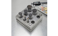 Punch Die Block with Seven Posts Compact Metal Sheet Puncher Hardened