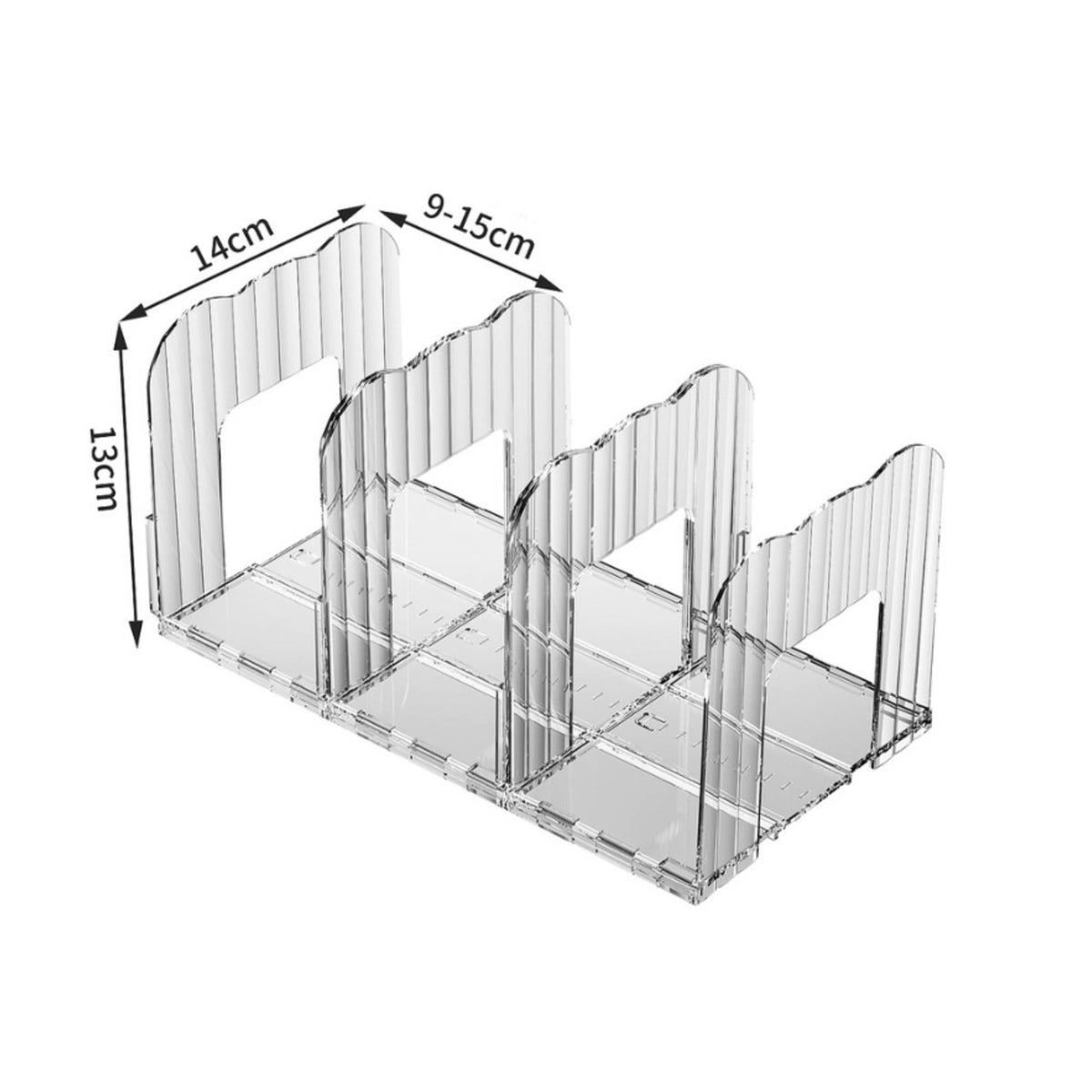 Keeps Items Upright Handbag Storage Rack Easy to Install Clear Handbag Divider Sturdy Construction Clear Purse Divider Tool-Tool-Less Assembly for Closet, Dresser, Desktop, Drawer