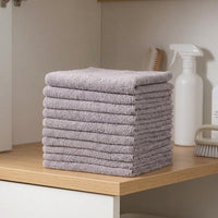 Super Absorbent Cloth and Microfibre Towel, 30x30cm Microfibre Cloth, Low-Lint Machine Washable Plain Weave for Dishes, Cookware, Tables and Cars