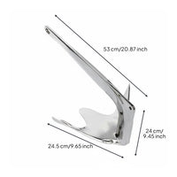 Bruce Design Anchor Rustproof Stainless Steel Boat Anchor for Yacht