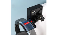 Headphone Stand Rotatable Design Display Clamp Headphone Hanger Curved Support Screen Side Headset Mount for Enthusiasts