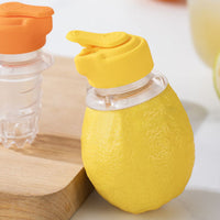 Easy to Use Manual Lemon Juicer BPAsafe Screw-in Citrus Reamer Durable Kitchen Gadget Silicone Lid for Bar