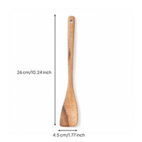 Wooden Small Cooking Flat for Nonstick Cookware