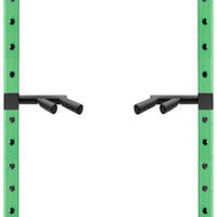 Compatible Parallel Bar Attachment Sturdy Parallel Bar Handles Non-Slip Power Rack Accessory Universal for Strength Training