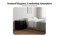 Double-Door Storage Oval Cabinet with casters Italian design Nightstand Space-Saving Bedside Table Multi-Purpose for Apartment Dwellers, Interior Design aficionados, Homeowners, Small Spaces, Dorm Room, Home Office