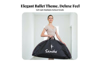 Waterproof Tutu Bag Large Capacity Ballet Tutu Carrier 2-Way Carry for Performers, Teenagers, Stage Performance, Recitals, Behind the Scenes