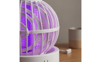 Rechargeable Desktop Bug Lamp Type-C Charging Electric Bug Lamp Safety Grille Electric Capture Front Power Button for Tabletop