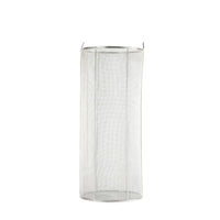 Grape Filtering Basket Reusable Cylindrical Mesh Strainer With Handles Hop Strainer for Home