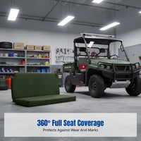 Putting Cart Seat Cover, Full Coverage, Waterproof Thick Fabric, Universal for Sightseeing Bus, Patrol Car, Sports Vehicle