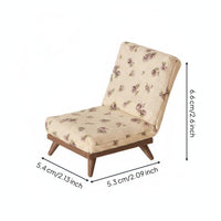 Dollhouse Sofa Set Mini Size Miniature Sofa Chair Dollhouse Lounge Chair for Photo Photography