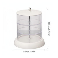 Multi-Layer Jewelry Storage Box Rotatable Rotating Jewelry Minimalist Style Style Hair Accessory Holder