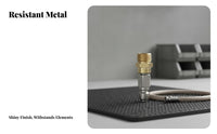 Easy Installation Anti-Tangle Hose Fitting Heavy Duty Anti-Kink Hose Joint for Professional Cleaners, Driveway Cleaning
