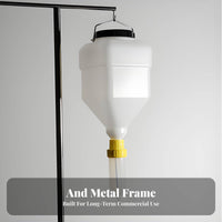 Large Capacity Hanging Sauce Dispenser Easy to Refill Commercial Sauce Pump for Restaurant Owners, Caterers, Concession Stands, Buffet Lines