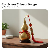 Wealth Gourd Brass Construction Fine Finish for Living Room