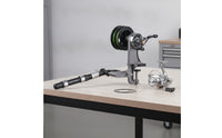 Fishing Line Spooler with Tensioner Adjustable Tension Fishing Line Spooler with Clamp Bench-Mounted Reel Spooling Station for Workbench