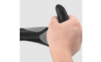 Handlebar Grips with Horns Non-Slip Horn Two-Wheeler Grips Textured One-Piece for Cyclists, Long Rides, Mountain Biking