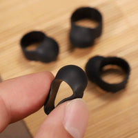 4 Pieces Steel Drum Finger Sleeve Covering Finger Sleeves Comfortable Accessory for Hand Percussion