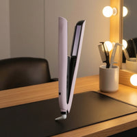 Wide-Plate Steam Hair Straightener Frizz Unbound Hair Straightener with Water Tank Smooth Steam Flat Iron Damage Reducing for Women, Home
