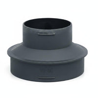 High Temperature Resistance 60 to 90 Adapter Heat-Resistant 90-60 Pipe Connector Sealing Function Fuel-Powered Heater Duct Reducer Easy Fit