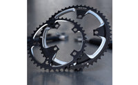 130 Chainring Lightweight Chainring with 42T and 52T Aluminum Alloy Chainwheel for Bike Riders, Cyclists