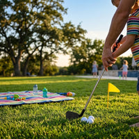 Golf Practice Club with Balls Disassemblable Detachable Golf Club Compact for Beginners, Golfers, Home, Backyard