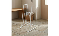 Sock Aid Carbon Steel Foldable Sock Aid Upright Side Frames No Bending for People with Limited Mobility
