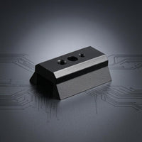 Three Mounting Holes Base Block Aluminum Alloy Pad for Telescope Setup