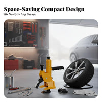 Compact Design Manual Tire Bead Breaker Long-Lasting Manual Bead Breaker Labor-Saving for DIY Mechanics, Farmers, Home Garage