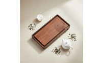 Thickened Gongfu Tea Tray Modern Simple Bamboo Tea Tray Sturdy and Long-Lasting Houseware Water Storage