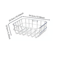 Front Bike Basket Cargo Net Aluminum Cycle Basket Large Capacity for Cyclists, Commuters, Shopping, Travel, Pet Transport